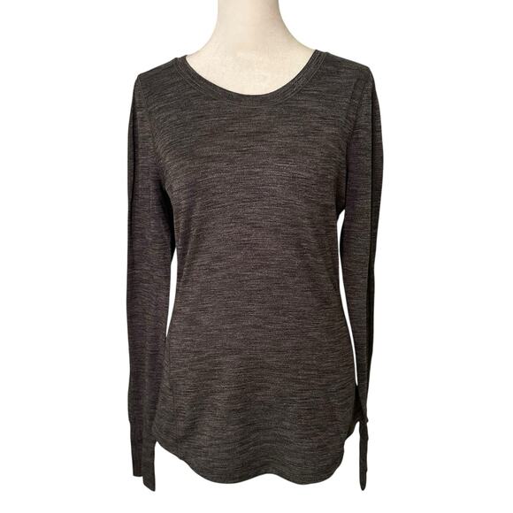 Lululemon heather gray long sleeve top - Picture 1 of 9